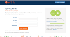 Desktop Screenshot of ibhost.com